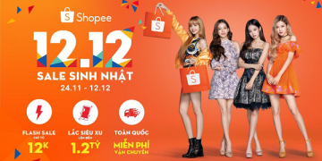 Shopee kỷ niệm một năm tăng trưởng vượt bậc bằng sự kiện 12.12 Shopee Sale Sinh nhật