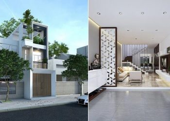 Nhà phố 56 m2 thiết kế đẹp như biệt thư hạng sang