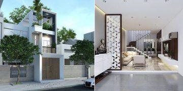 Nhà phố 56 m2 thiết kế đẹp như biệt thư hạng sang