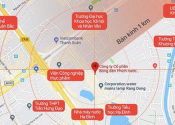 “Khu vực 1km” sau vụ cháy Công ty Rạng Đông: Bao gồm nhiều trường học và khu đông dân cư