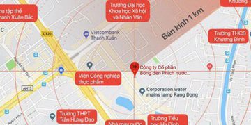 “Khu vực 1km” sau vụ cháy Công ty Rạng Đông: Bao gồm nhiều trường học và khu đông dân cư