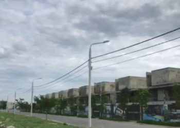 Đất Xanh Miền Trung phải dừng thi công hàng chục căn biệt thự