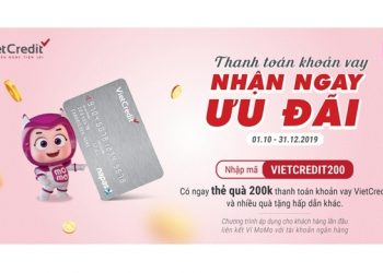 VietCredit tri ân khách hàng với bộ quà thanh toán MoMo và nhiều ưu đãi hấp dẫn