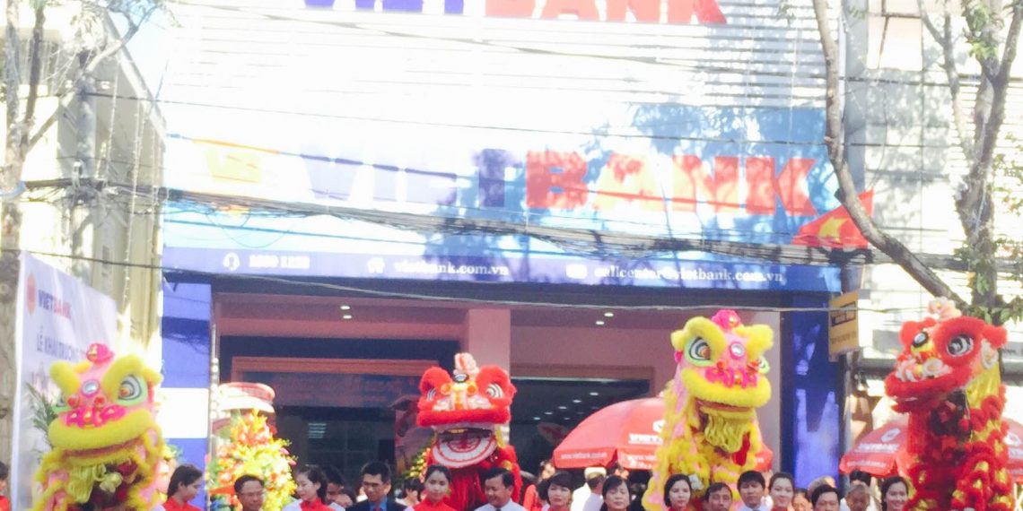 Vietbank được thành lập 5 chi nhánh