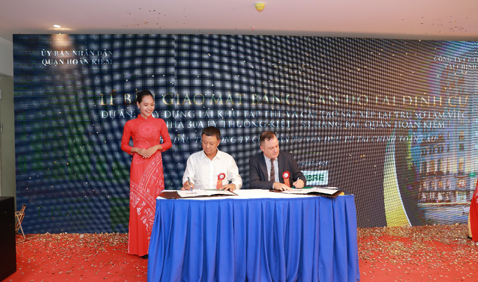 CBRE CHÍNH THỨC TRỞ THÀNH ĐƠN VỊ QUẢN LÝ VẬN HÀNH TẠI TÒA NHÀ T-PLACE 30A LÝ THƯỜNG KIỆT