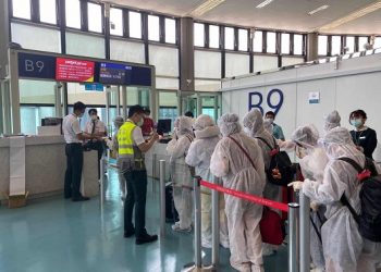 Đưa 230 công dân Việt Nam tại Đài Loan (Trung Quốc) về nước