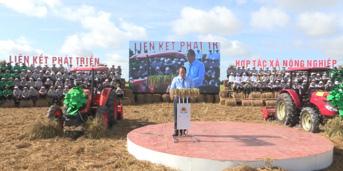 TẬP ĐOÀN LỘC TRỜI PHỐI HỢP VỚI  UBND TỈNH AN GIANG XÂY DỰNG CHUỖI  LIÊN KẾT HỢP TÁC XÃ NÔNG NGHIỆP KIỂU MỚI