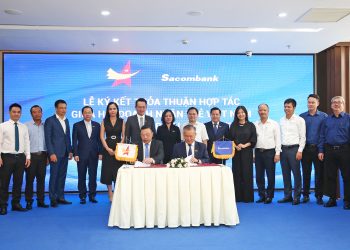 SACOMBANK VÀ HỘI DOANH NHÂN TRẺ VIỆT NAM KÝ KẾT HỢP TÁC