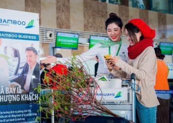 BAMBOO AIRWAYS TUNG HÀNG TRIỆU VÉ TẾT CÁC ĐƯỜNG BAY TỪ HÀ NỘI, TP. HCM GIÁ TỪ 99.000 ĐỒNG