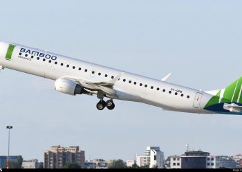 RÒ RỈ HÌNH ẢNH MÁY BAY PHẢN LỰC THẾ HỆ MỚI EMBRAER E195 ĐƯỢC CHO LÀ SẮP BAY CÔN ĐẢO