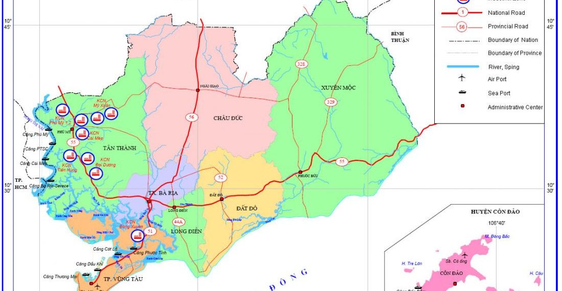 Lập quy hoạch Bà Rịa-Vũng Tàu với những lợi thế về cảng biển, dịch vụ logistics, du lịch biển