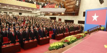 Khai mạc trọng thể Đại hội đại biểu lần thứ XVII Đảng bộ thành phố Hà Nội