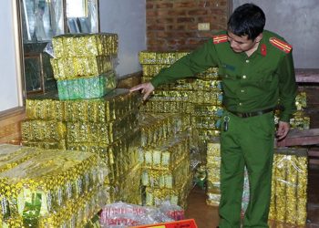 Phát hiện cơ sở làm giả trà xanh Tân Cương-Thái Nguyên ở Hà Tĩnh