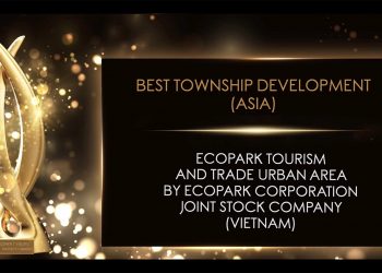 Ecopark được vinh danh khu đô thị tốt nhất châu Á