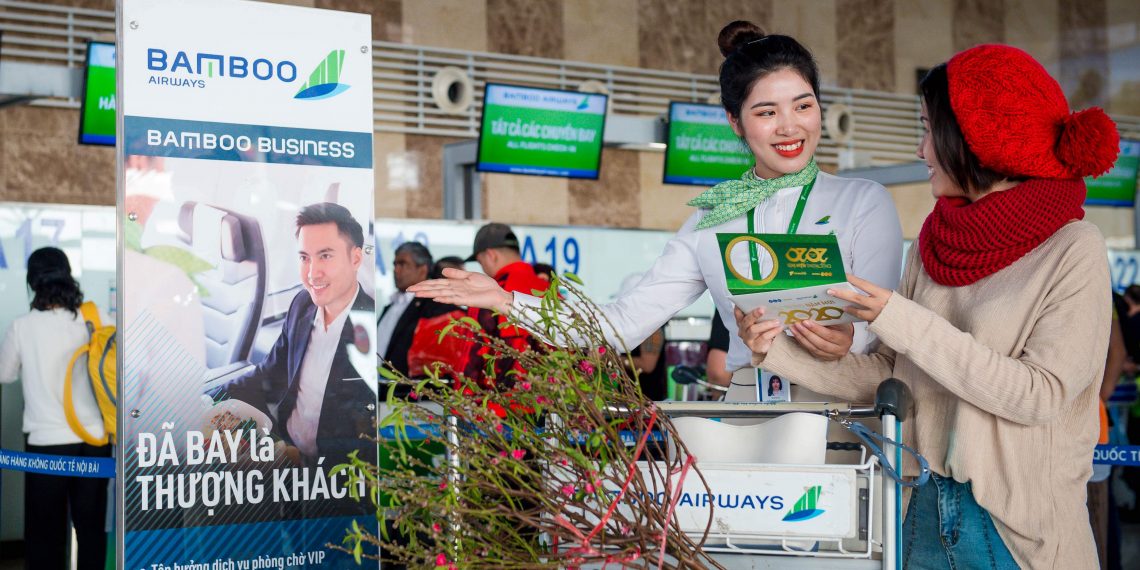 BAMBOO AIRWAYS TRIỂN KHAI VẬN CHUYỂN CÀNH ĐÀO, MAI DỊP TẾT TÂN SỬU 2021