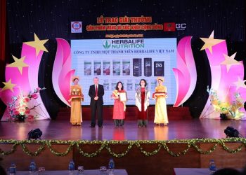 Herbalife Việt Nam Nhận Giải Thưởng “Sản Phẩm Vàng Vì Sức Khỏe Cộng Đồng” Trong Nhiều Năm Liên Tiếp