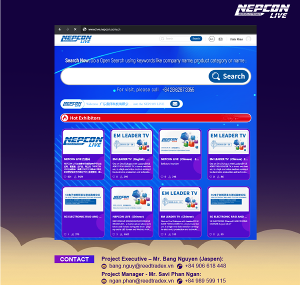 LẦN ĐẦU TIÊN VIỆT NAM ĐĂNG CAI TỔ CHỨC TRIỂN LÃM ĐIỆN TỬ CHÂU Á TRỰC TUYẾN