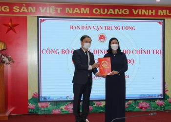 Bộ Chính trị phân công, điều động Phó Ban Dân vận Trung ương