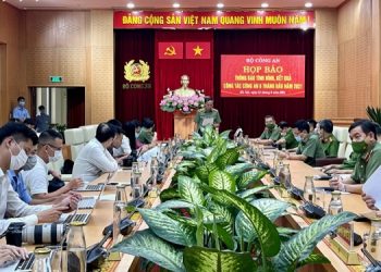 Bộ Công an họp báo về kết quả công tác 6 tháng đầu năm 2021