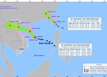Xuất hiện ATNĐ kép, một cơn có thể mạnh lên thành bão, đi vào Bắc Bộ; BCĐ Trung ương chỉ đạo khẩn