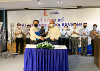 PETROSETCO TÀI TRỢ 1,5 TỶ ĐỒNG CHO DỰ ÁN MÁY OXY DÒNG CAO CỦA ĐẠI HỌC BÁCH KHOA HÀ NỘI VÀ VMED GROUP