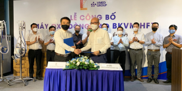 PETROSETCO TÀI TRỢ 1,5 TỶ ĐỒNG CHO DỰ ÁN MÁY OXY DÒNG CAO CỦA ĐẠI HỌC BÁCH KHOA HÀ NỘI VÀ VMED GROUP