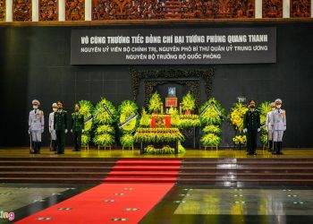Lễ viếng, truy điệu đại tướng Phùng Quang Thanh
