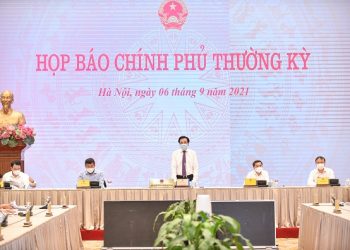 Nội dung họp báo Chính phủ thường kỳ tháng 8/2021