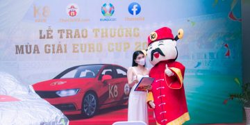 Lễ trao giải “Euro cup 2020 – bùng cháy cùng k8vn”