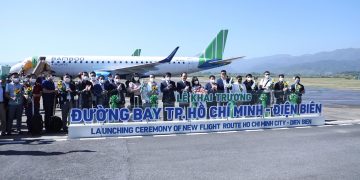 ĐIỆN BIÊN CÓ ĐƯỜNG BAY THẲNG ĐẦU TIÊN TRONG LỊCH SỬ KẾT NỐI VỚI TP HỒ CHÍ MINH