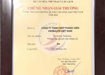 Herbalife Việt Nam nhận giải thưởng quảng cáo sáng tạo 2021
