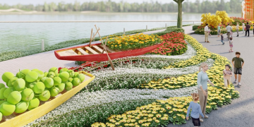 Hội hoa xuân Phú Mỹ Hưng Tết Nhâm Dần 2022 XUÂN AN VUI