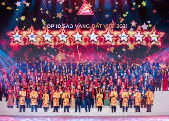 Tập đoàn Hưng Thịnh lần đầu tiên nhận giải thưởng Top 10 Sao Vàng đất Việt 2021