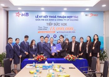 Khẩu trang HQ5Pro và Ngân hàng MB triển khai chiến dịch cộng đồng “Tiếp sức V2K”
