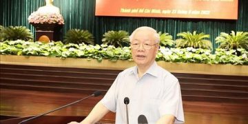 Tổng Bí thư Nguyễn Phú Trọng: TPHCM phát huy hơn nữa vai trò đầu tàu, động lực phát triển vùng Đông Nam Bộ và cả nước