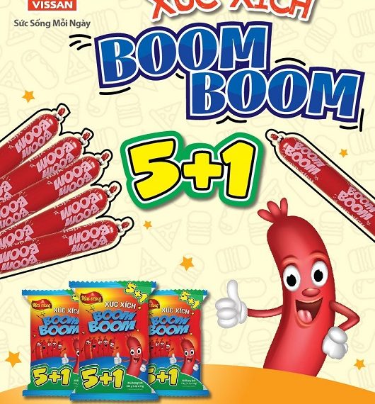 Công Ty VISSAN giới thiệu sản phẩm mới XXTT Boom Boom 5+1