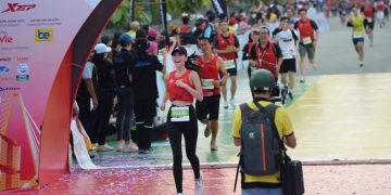 Marathon Techcombank mùa 5: Bùi Linh Chi lan toả tinh thần vượt qua chính mình khi tham gia chạy bộ