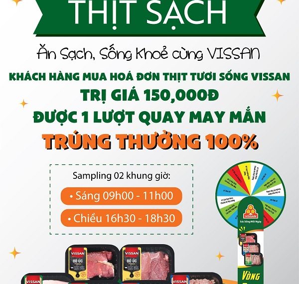ĂN SẠCH SỐNG KHỎE CÙNG LỄ HỘI THỊT SẠCH VISSAN