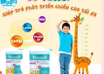 Sữa dinh dưỡng Ttomil: Đồng hành cùng con yêu trong suốt quá trình dinh dưỡng