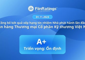 FIINRATINGS: XẾP HẠNG TÍN NHIỆM TECHCOMBANK MỨC A+ VỚI TRIỂN VỌNG “ỔN ĐỊNH”