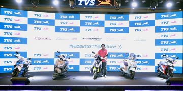 TVS Motor ra mắt 5 mẫu xe máy mới tại Việt Nam
