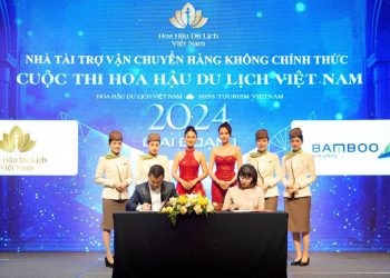 BAMBOO AIRWAYS TÀI TRỢ VẬN CHUYỂN CUỘC THI HOA HẬU DU LỊCH VIỆT NAM 2024