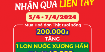 VISSAN tổ chức chương trình khuyến mãi kích cầu sản phẩm thịt tươi sốngTại Hệ Thống Siêu Thị Co.opmart trong tháng 04/2024