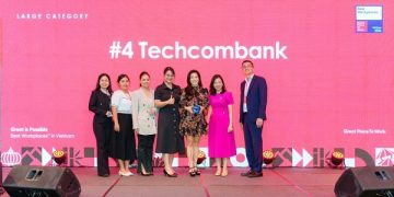Techcombank được vinh danh nơi làm việc tốt nhất Việt Nam 2024
