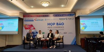 350 đơn vị tham gia triển lãm quốc tế ngành sơn, giấy, cao su và nhựa