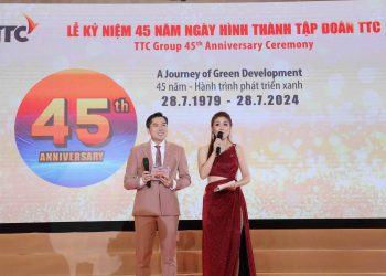 BTV TUẤN DUY VÀ MC LIÊN THẢO: ĐỒNG HÀNH SỰ KIỆN TẬP ĐOÀN TTC 45 NĂM – VÌ CỘNG ĐỒNG, PHÁT TRIỂN ĐỊA PHƯƠNG