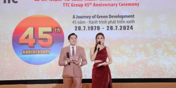 BTV TUẤN DUY VÀ MC LIÊN THẢO: ĐỒNG HÀNH SỰ KIỆN TẬP ĐOÀN TTC 45 NĂM – VÌ CỘNG ĐỒNG, PHÁT TRIỂN ĐỊA PHƯƠNG