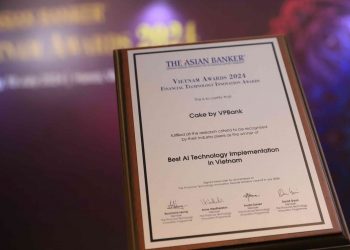 Ngân hàng số Cake nhận giải thưởng Ngân hàng ứng dụng AI tốt nhất của The Asian Banker