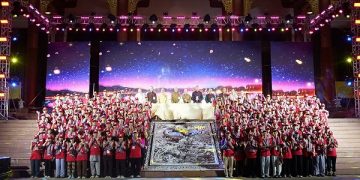 Hai kỷ lục được xác lập tại Hội trại Tuổi trẻ và Phật giáo lần thứ 14