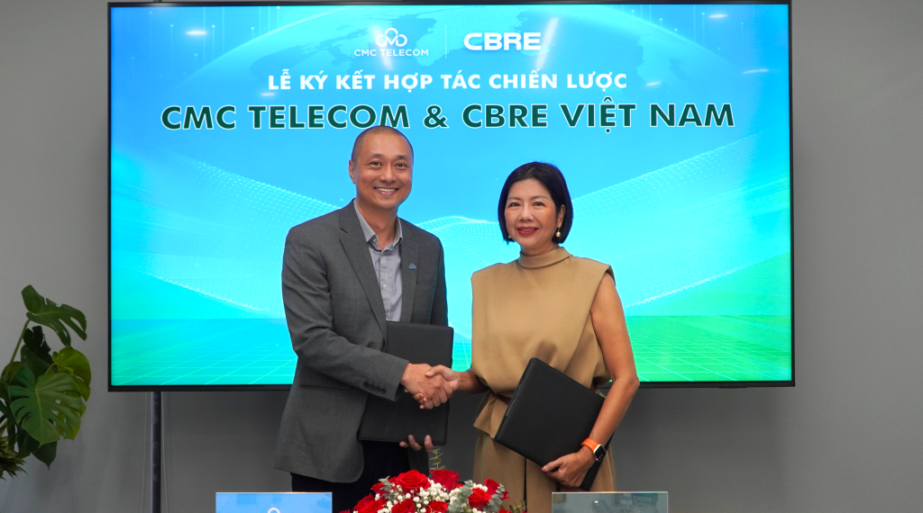 CMC Telecom và CBRE Việt Nam Ký Kết Hợp Tác Chiến Lược Phát Triển Hạ Tầng Số & Giải Pháp Công Nghệ Trong Lĩnh Vực Bất Động Sản